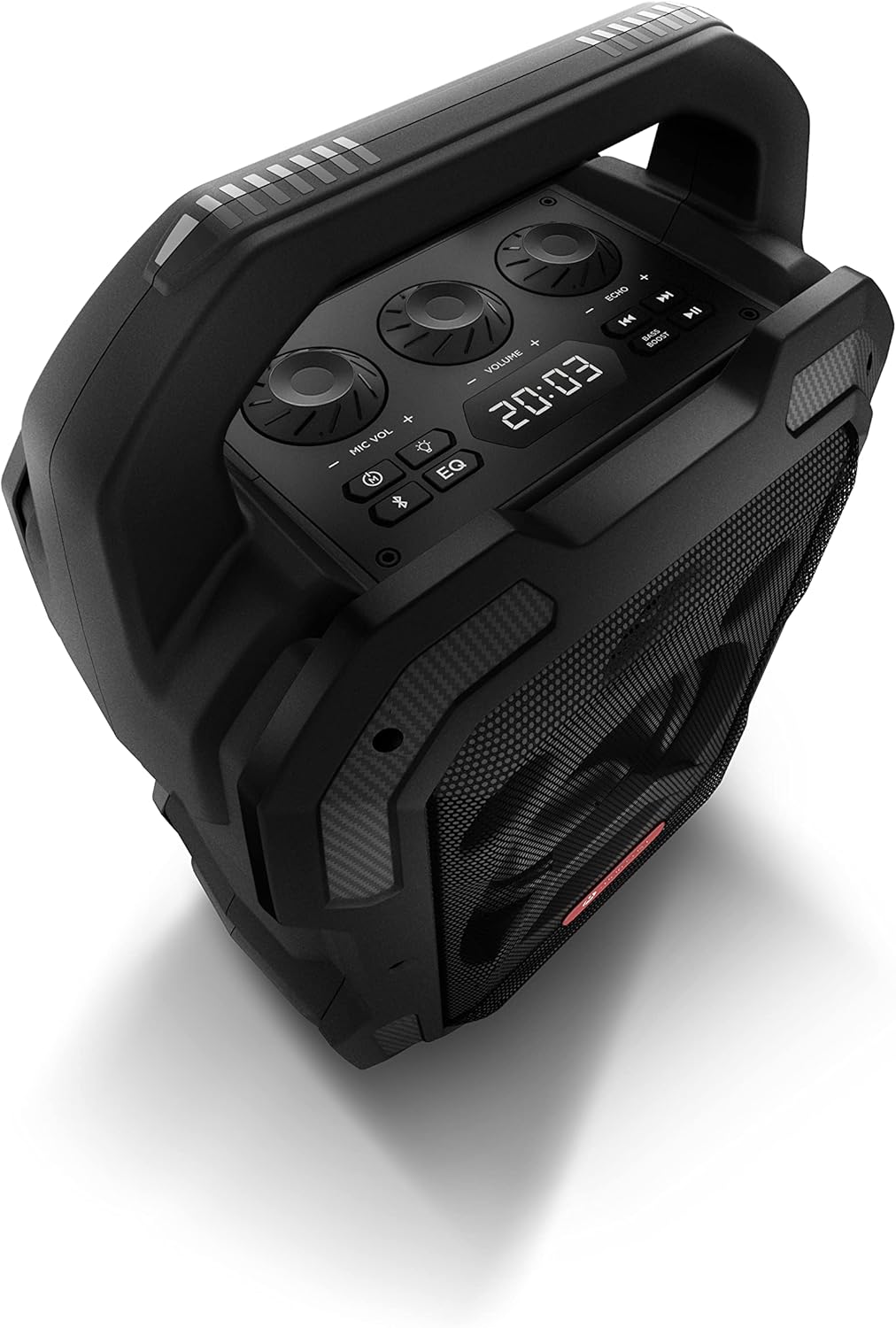 Motorola Sound ROKR 800 Bluetooth-Lautsprecher - 20 Stunden Akkulaufzeit - FM-Radio - Farbige LED -