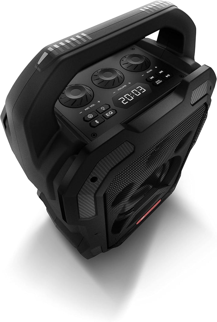 Motorola Sound ROKR 800 Bluetooth-Lautsprecher - 20 Stunden Akkulaufzeit - FM-Radio - Farbige LED -