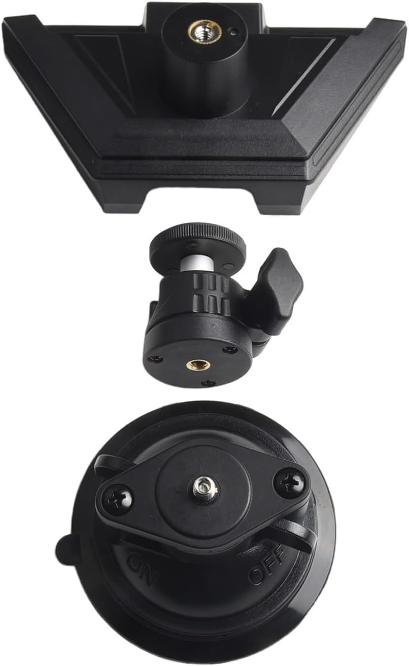 Halterung Saugnapf für Starlink Mini Smooth RV Boot 360° drehbar Sonnendach Saugnapf Halterung Alumi