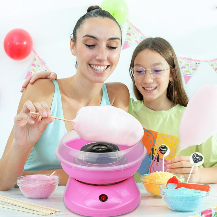 Supfine Zuckerwattemaschine für zu Hause | Zuckerwattemaschine für Zuhause | Zuckerwatte für Kinderp