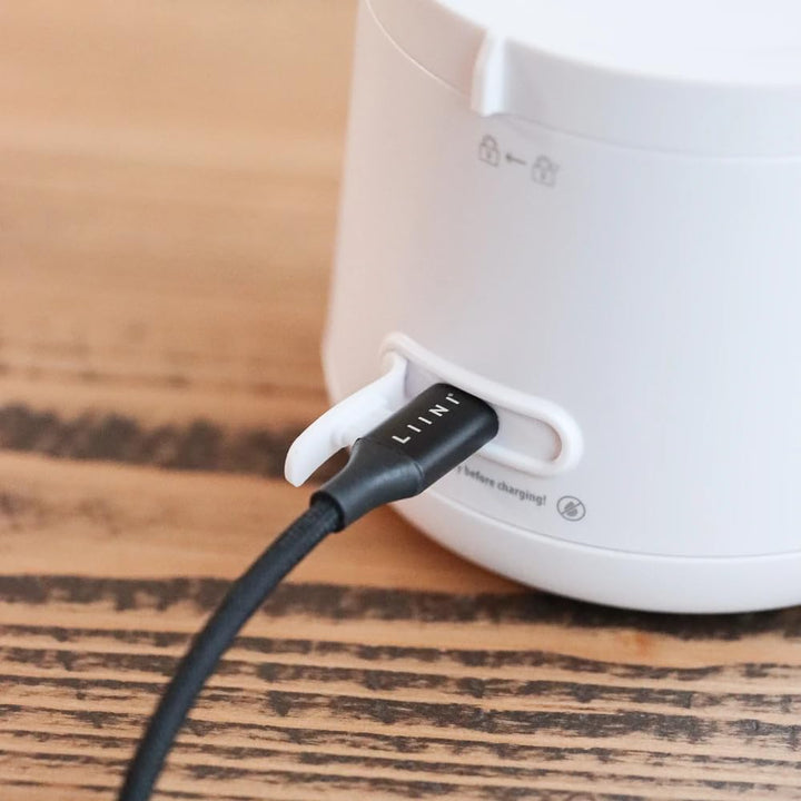LIINI® 4.0 PRO Flaschenwärmer mit Akku, 75W, weiss – IP66 staub- & strahlwassergeschützt, 4 Stufen 3