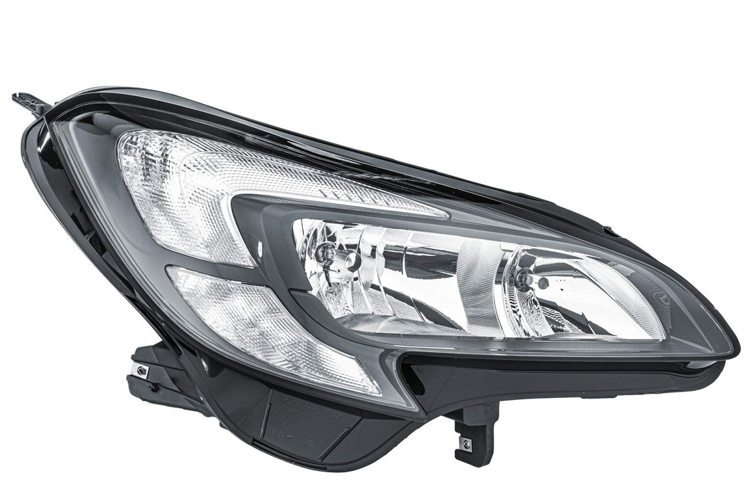 HELLA 1EF 011 830-021 FF/Halogen-Hauptscheinwerfer - rechts - für u.a. Opel Corsa E (X15) Rechts (Be