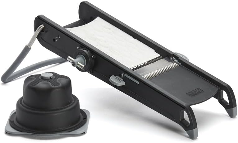 de Buyer - Mandoline SWING PLUS schwarz - 44.5 x 19.5 x 15 cm - 2015.03, Schwarz
