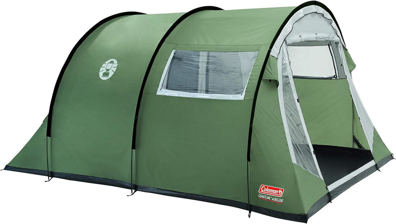 Coleman Zelt Coastline 4/6/8 Deluxe, 4/6/8 Mann Zelt, 4/6/8 Personen Tunnelzelt, Campingzelt, Famili