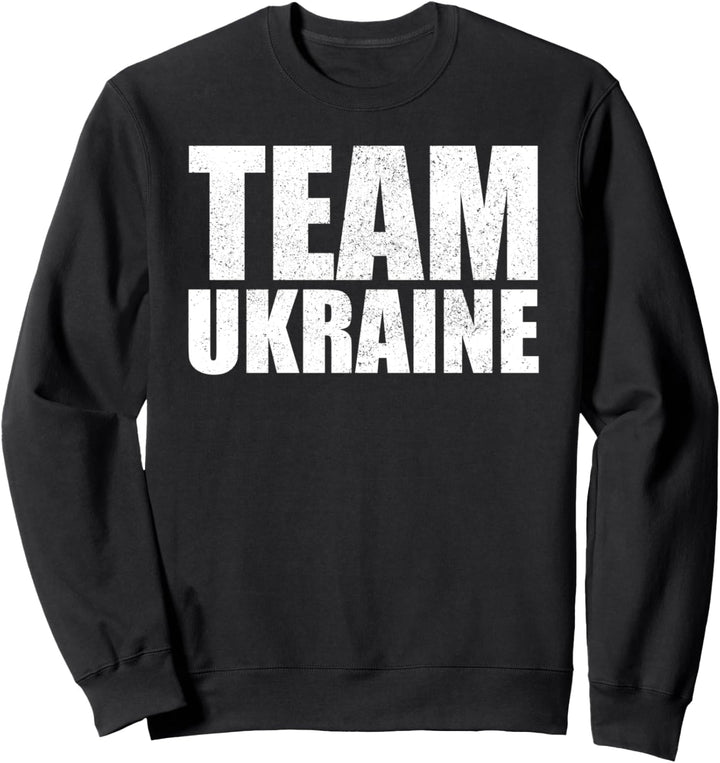 Ukraine Frieden Team Ukraine Retro Sweatshirt