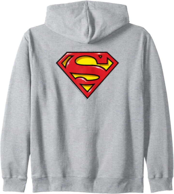 Superman Airbrush Shield Kapuzenjacke