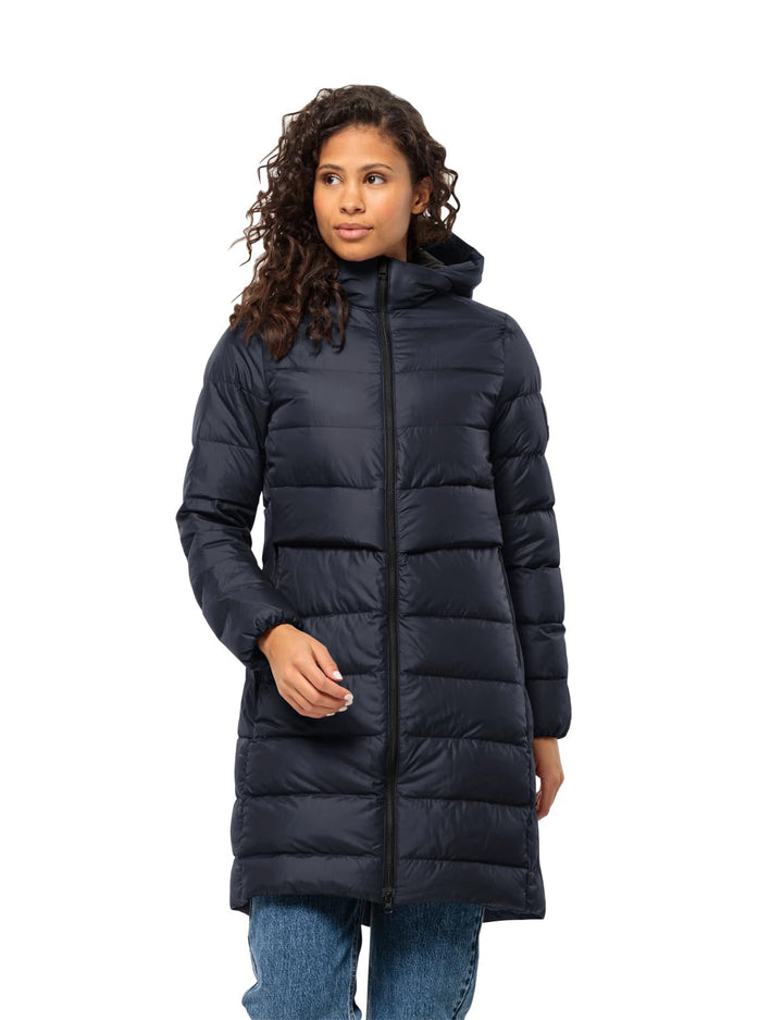 Jack Wolfskin Damen Lenauplatz Coat W Daunenmantel S night blue, S night blue
