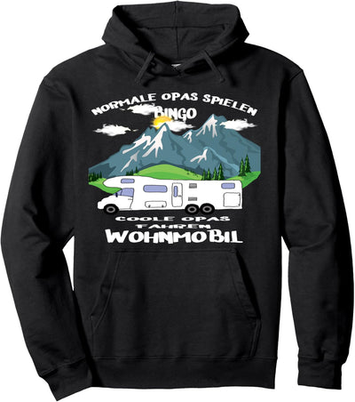 Coole Opas Fahren Wohnmobil Opa Reisemobil Camping Camper Pullover Hoodie