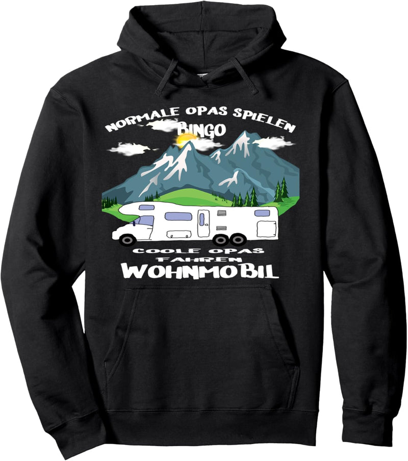 Coole Opas Fahren Wohnmobil Opa Reisemobil Camping Camper Pullover Hoodie