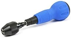 Tamiya 300074086 - Handbohrer mit Spannfutter, Blau
