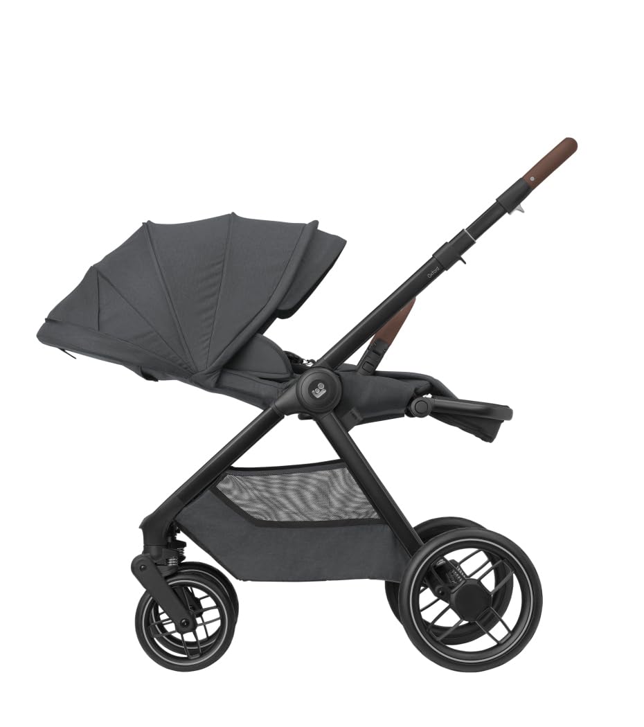 Maxi-Cosi Oxford Baby Kinderwagen, 0–4 Jahre, 0–22 kg, kompakt zusammenklappbar, Geräumiger Sitz, Sa