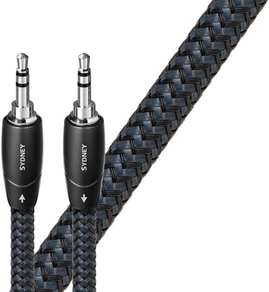 AudioQuest 0,6 m Sydney 3,5 mm Audiokabel 0,6 m 3,5 mm Schwarz - Audiokabel (3,5 mm, 3,5 mm, Kupfer,