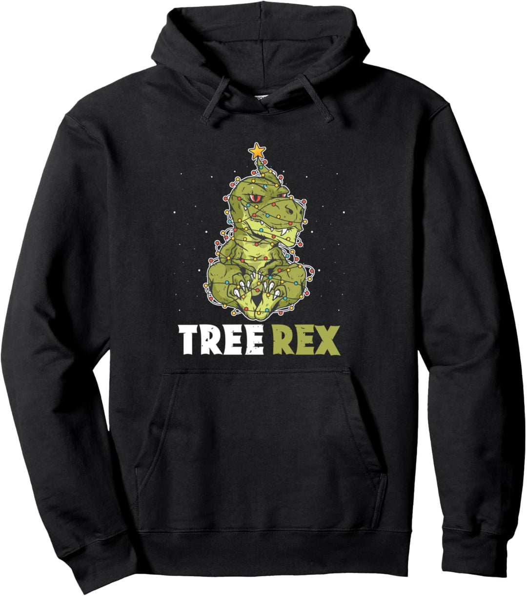 Tree Rex Lustiger Dinosaurierbaum Tyrannosaurus Rex Pullover Hoodie