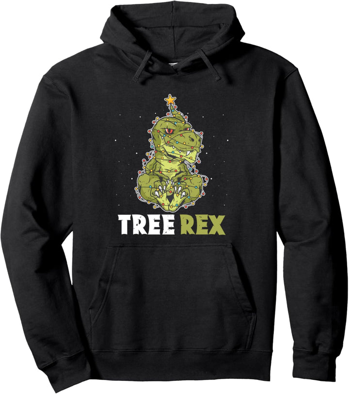 Tree Rex Lustiger Dinosaurierbaum Tyrannosaurus Rex Pullover Hoodie