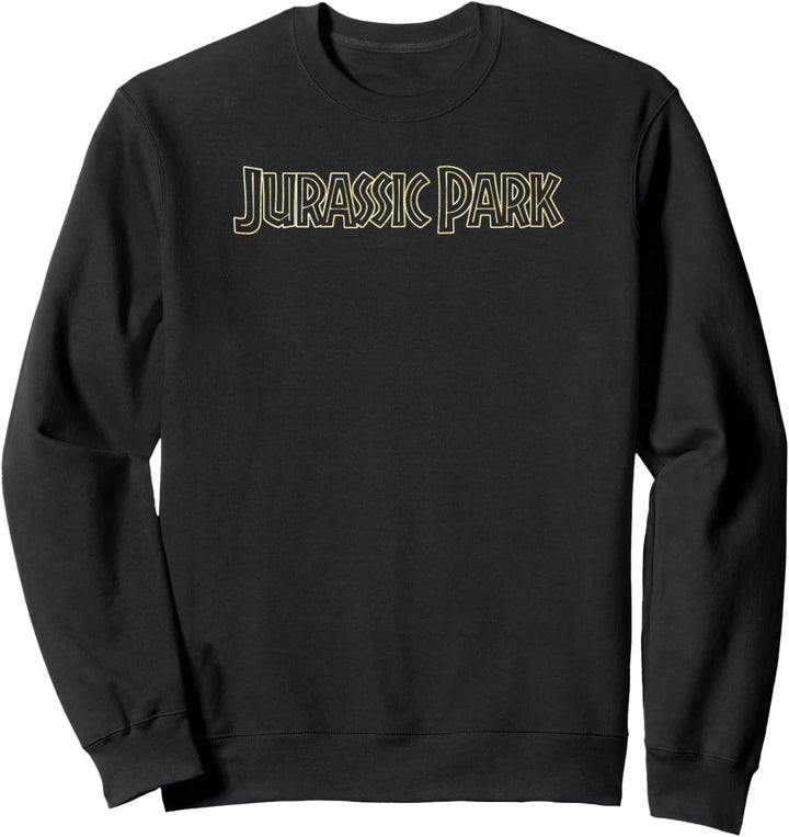 Klassisches Buchstaben-Logo von Jurassic Park Sweatshirt