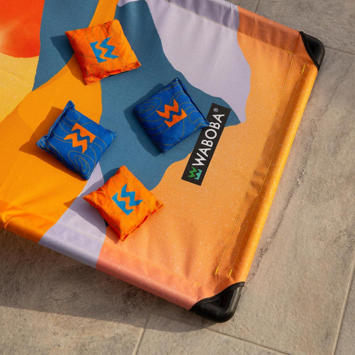 Waboba Cornhole Spielset - Leichtes Reisespiel für Outdoor-Spass