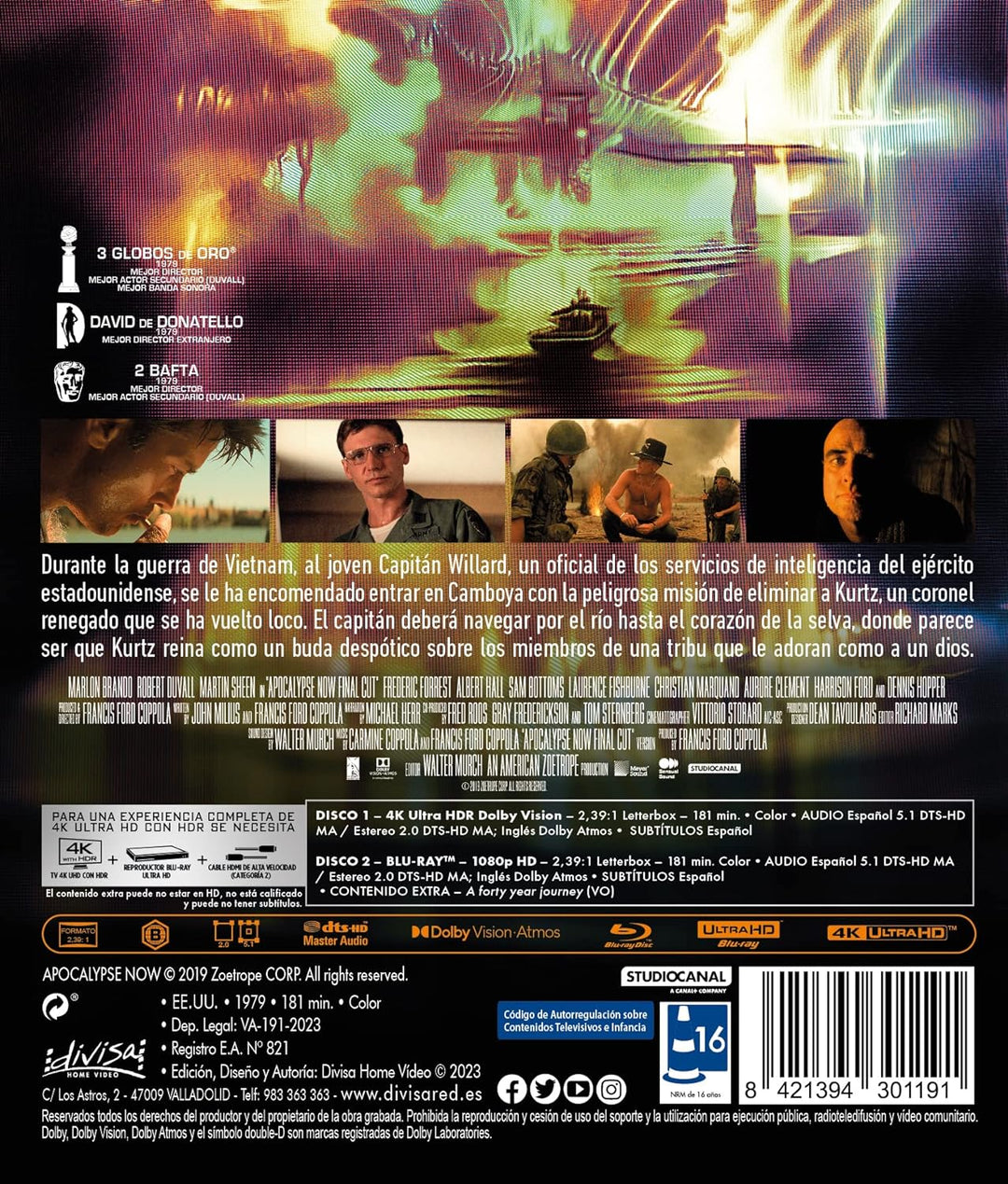 Apocalypse now - Final cut (4K UHD) - BD