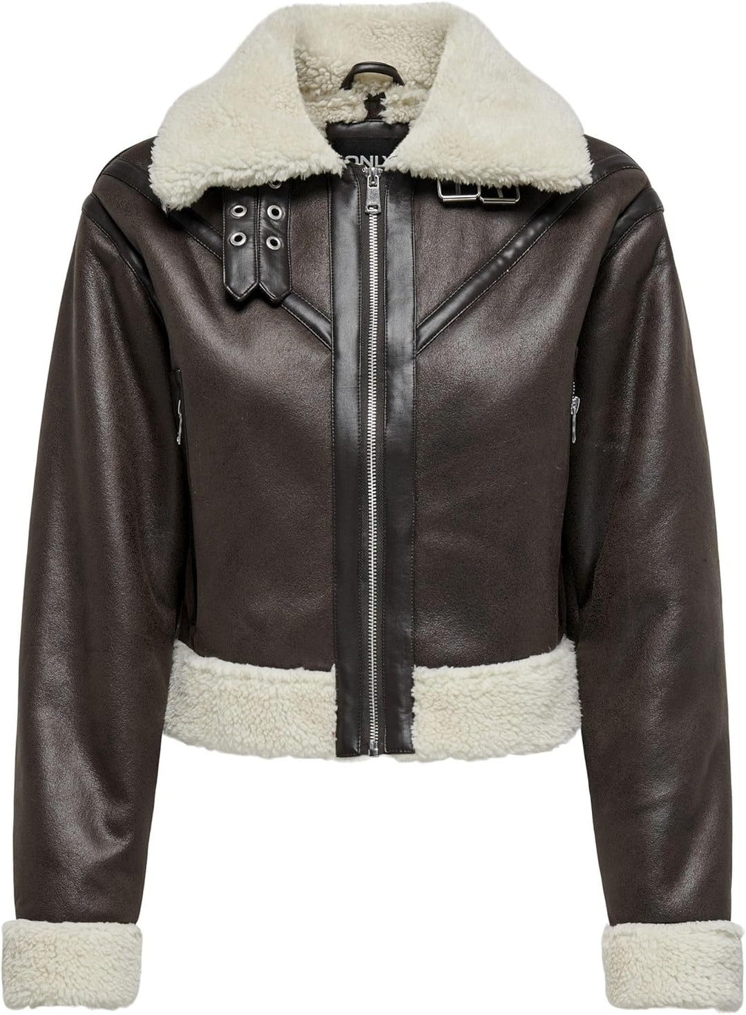 ONLY Female Bikerjacke in Lederoptik ONLBETTY Bikerjacke in Lederoptik, L