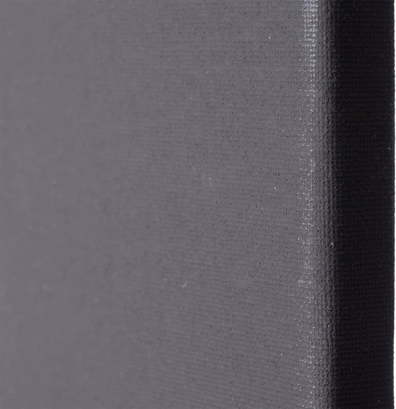 Art-Star 4X University Black KEILRAHMEN 60x80 cm | Schwarze Leinwände auf Keilrahmen 60x80 cm | Lein