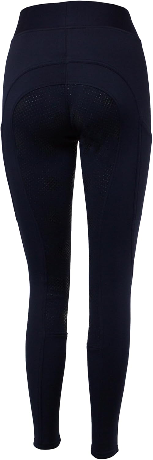 PFIFF 103110 Winterreitleggins „Alaska“ mit Handytasche, Kinder 110-164, Damen 36-44 36 Dunkelblau,