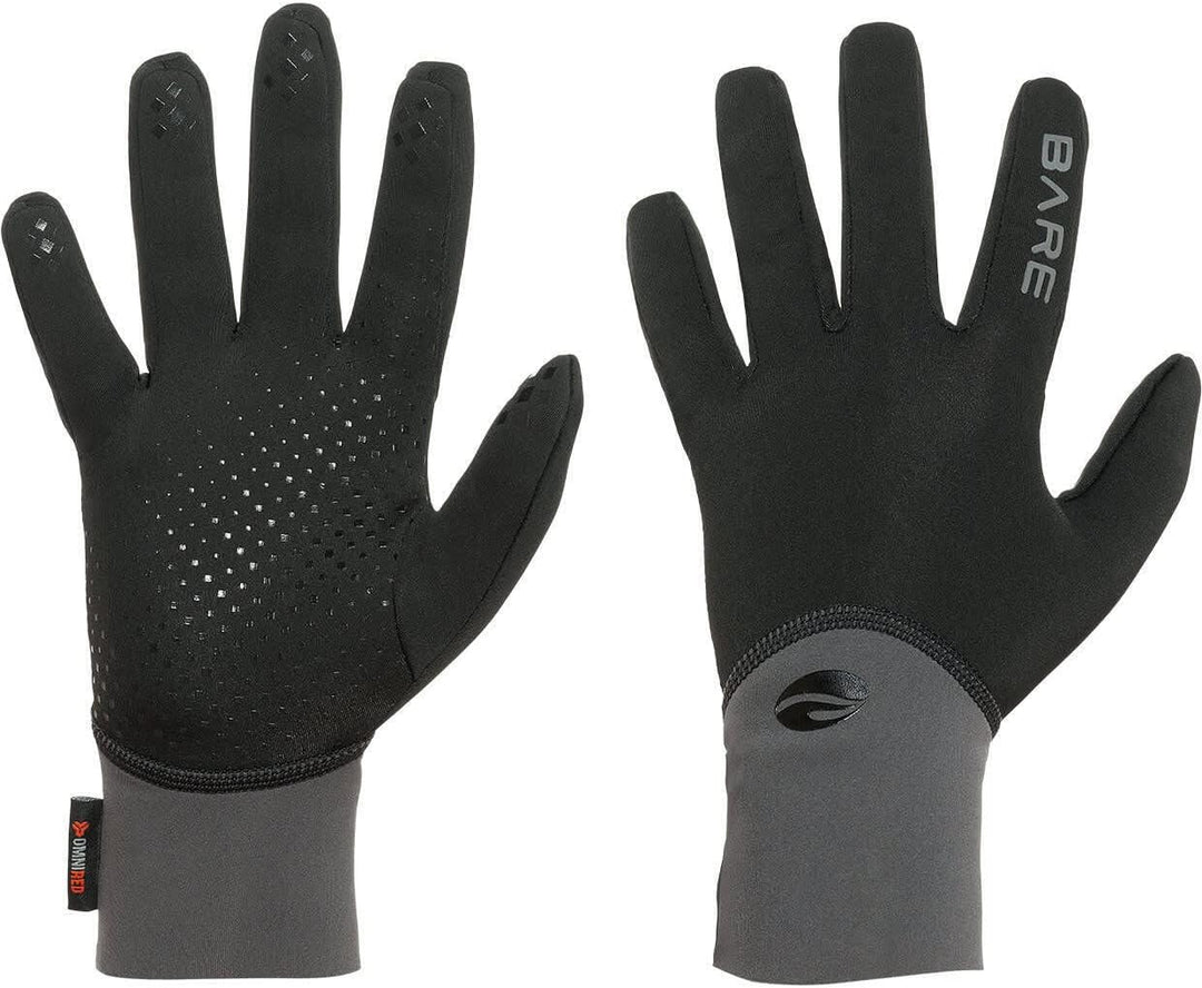 Bare Exowear Handschuhe Nass Trocken Unterziehhandschuh Schwarz S, Schwarz S