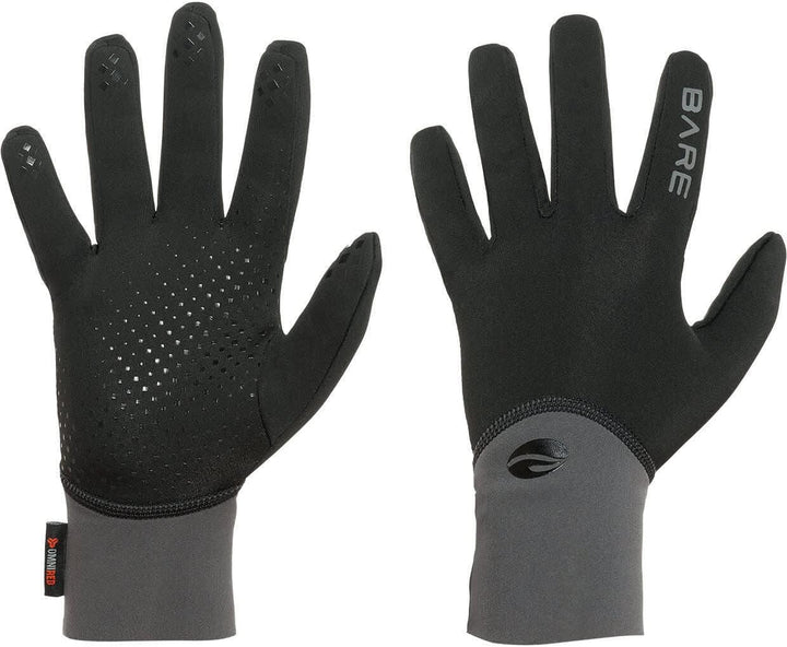 Bare Exowear Handschuhe Nass Trocken Unterziehhandschuh Schwarz S, Schwarz S