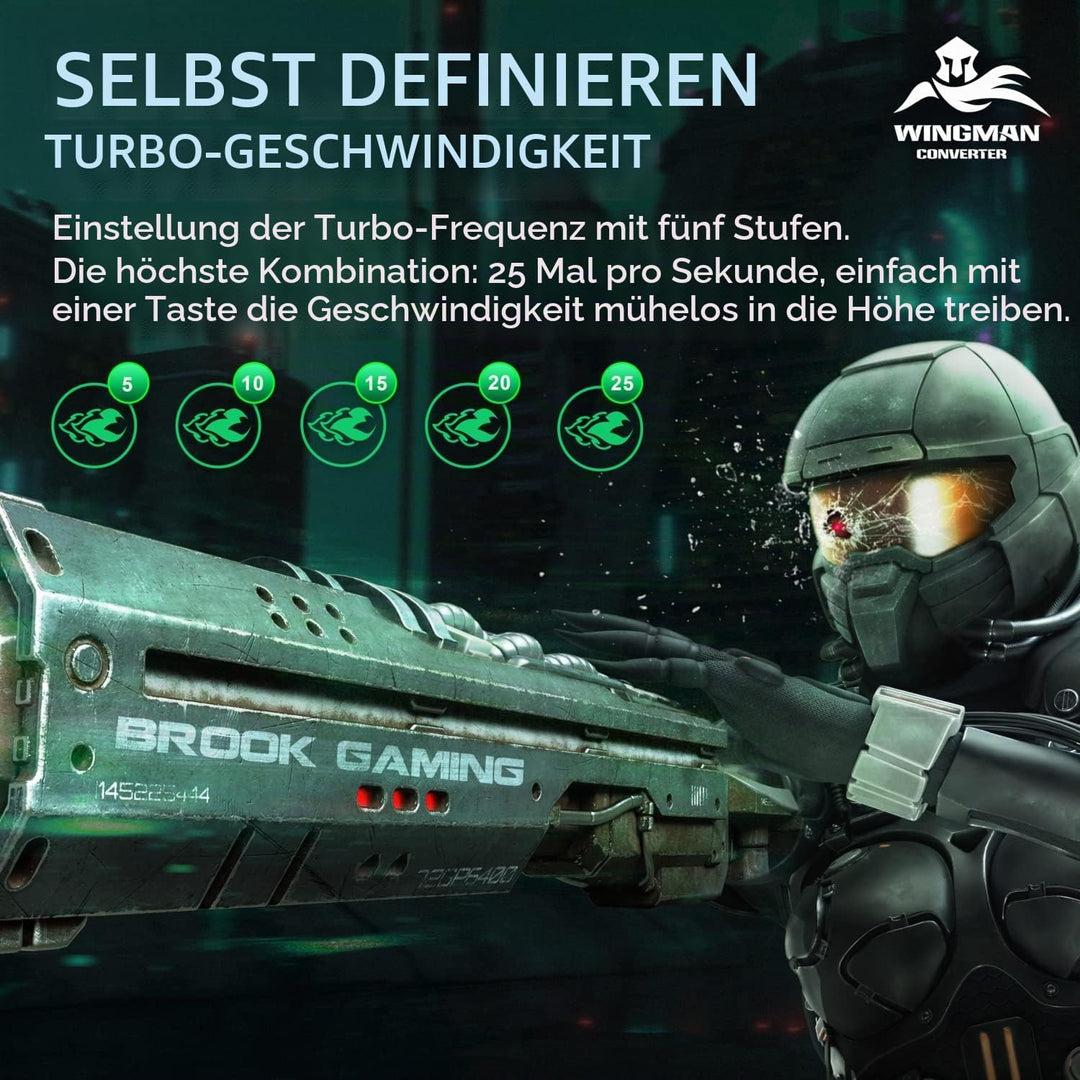 Mcbazel Brook Wingman XE2 für Xbox Series X|S/Xbox One/Elite 2/PS5/PS4/PS3/NS Switch Controller zu P