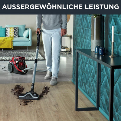 Rowenta RO7649 Silence Force Cyclonic Parkett | Beutelloser Staubsauger | Vacuum-Cleaner | Sehr Leis