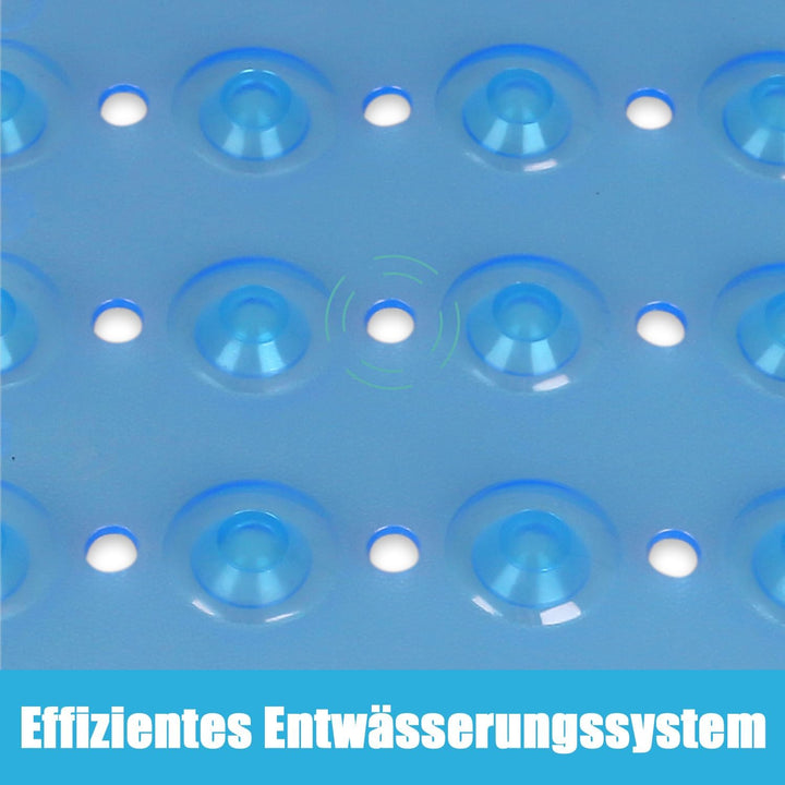 Lurowo Duschmatte rutschfest 80x80cm Duscheinlage, Antirutschmatte mit Saugnäpfe für Dusche oder Bad