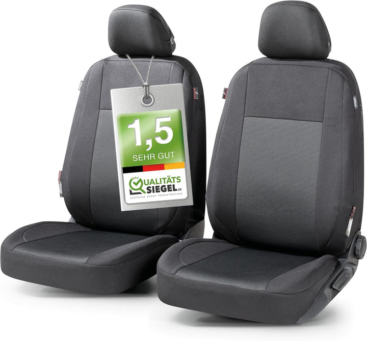 Walser Premium Autositzbezüge Ardwell mit Reissverschluss Qualitätssieger Sehr Gut* Sitzbezüge Auto,
