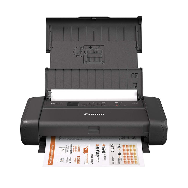 Canon PIXMA TR150 mobiler Drucker (WLAN, Cloud, AirPrint, 4.800 dpi x 1.200 dpi, Highspeed USB Typ C