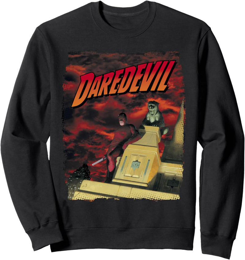Marvel Daredevil Gargoyle Tower Poster Sweatshirt
