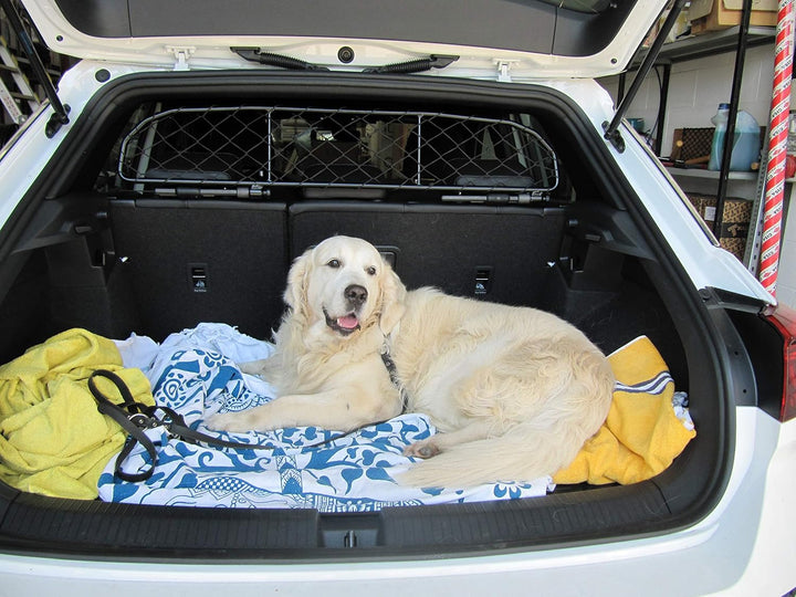 ERGOTECH Trennnetz Trenngitter kompatibel mit Volkswagen T-ROC (ab BJ 2017), RDA65-HXXS8, für Hunde