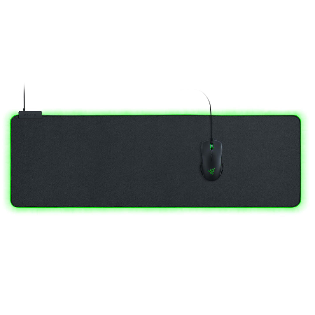 Razer Goliathus Extended Chroma - Extra grosse weiche XXL Gaming Maus-Matte mit RGB Beleuchtung (Kab