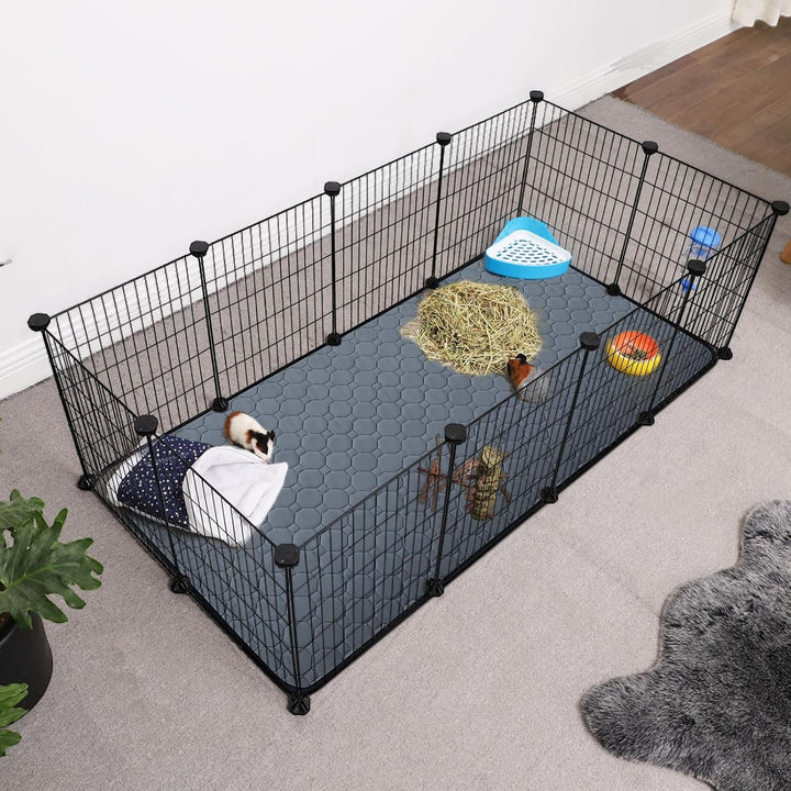 PIPI Pads für Meerschweinchen: 120x60cm Waschbar Saugfähige Unterlagen, Meerschweinchen-PIPI Pads, r