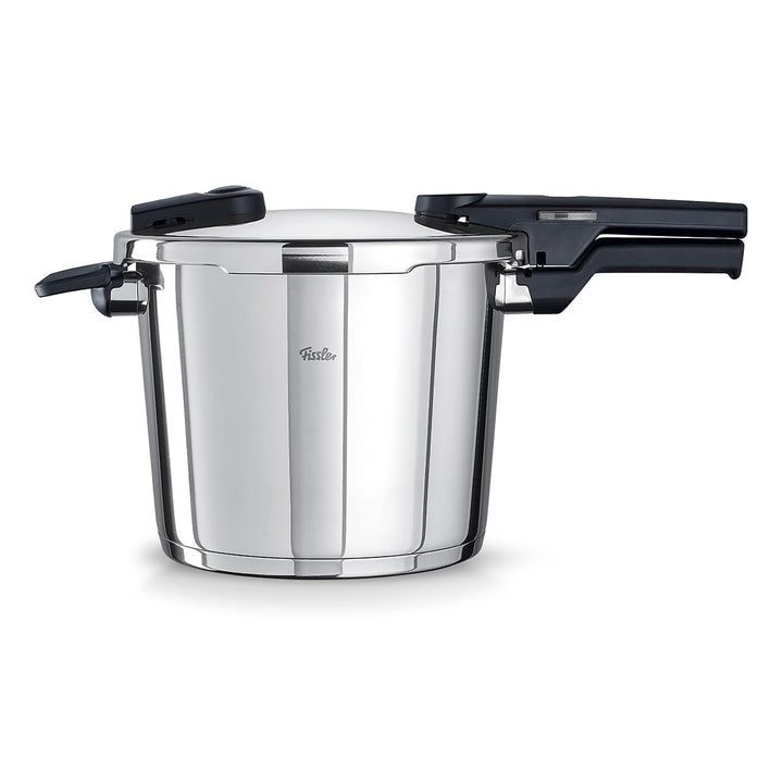 Fissler Vitaquick / Schnellkochtopf (6L, Ø 22 cm) Edelstahl-Dampfkochtopf, 2-Garstufen, inkl. Einsat