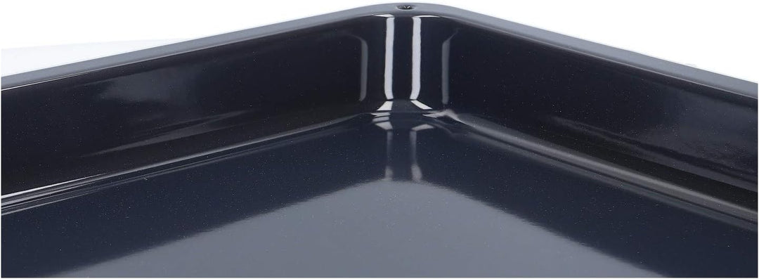 LUTH Premium Profi Parts Backblech hoch Fettpfanne emailliert kompatibel mit AEG 3870288200 426x360x