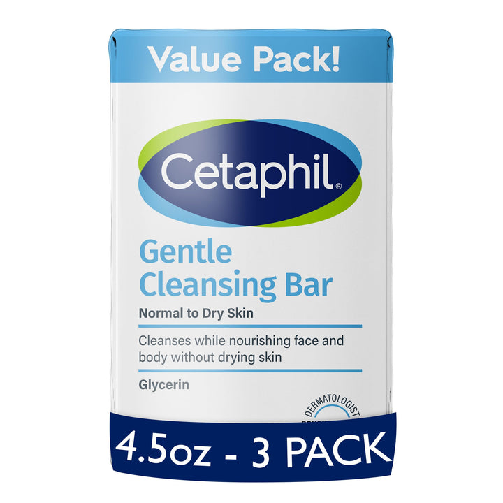 Cetaphil Cetaphil Sanfte Reinigungsriegel, 130 ml, 3 Stück