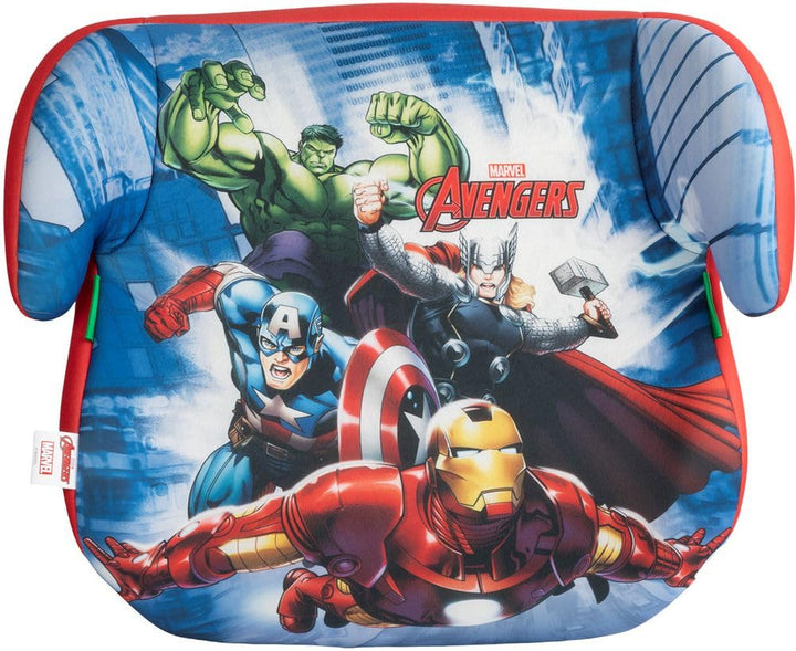 Marvel Avengers i-Size ECE R129 Autositz für Kinder mit Rückenlehne Autolift für Kinder von 6-12 Jah