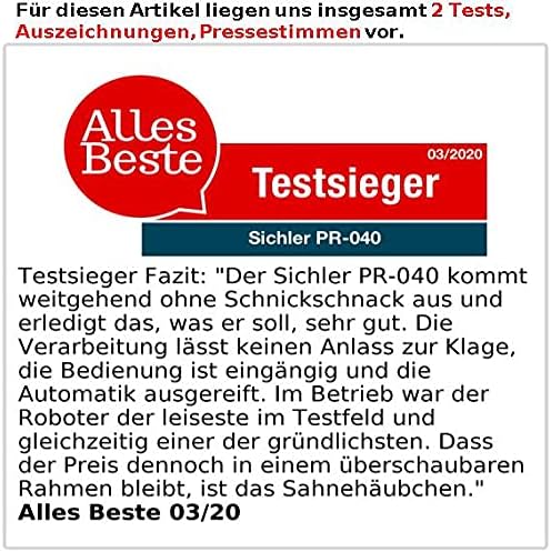 Sichler Haushaltsgeräte Fensterputzroboter: Profi-Fensterputz-Roboter PR-040 mit Bluetooth, App & Si
