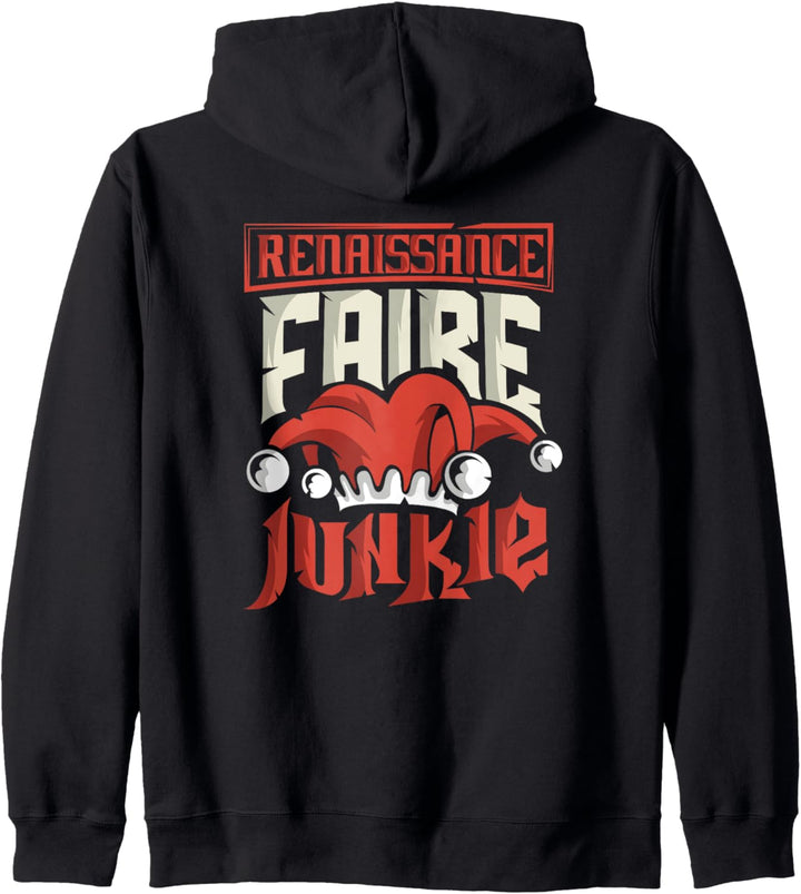 Renaissance Jahrmarkt Junkie Novelty Kapuzenjacke
