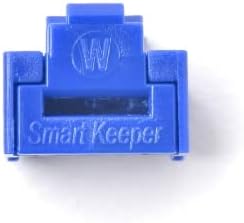 SmartKeeper Essential / 10 x RJ45 Port Blockers mit 1 x Lock Key Basic/Dunkelblau, Dunkelblau