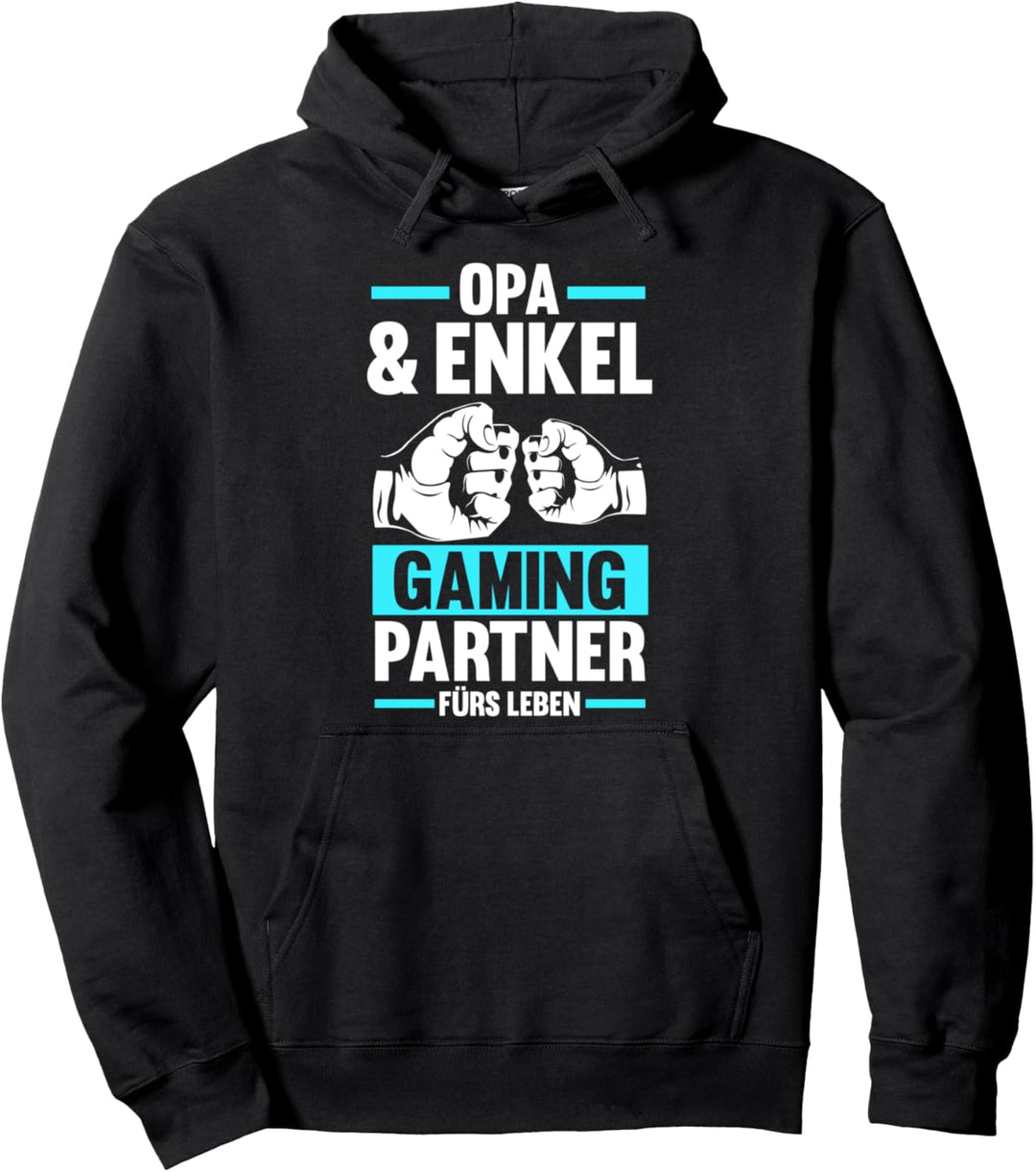 Gamer Enkel Opa Gaming Partnerin Zocker Pullover Hoodie