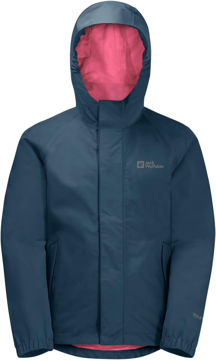 Jack Wolfskin Unisex Tucan Jacket K Regenjacke 140 dark sea, 140 dark sea