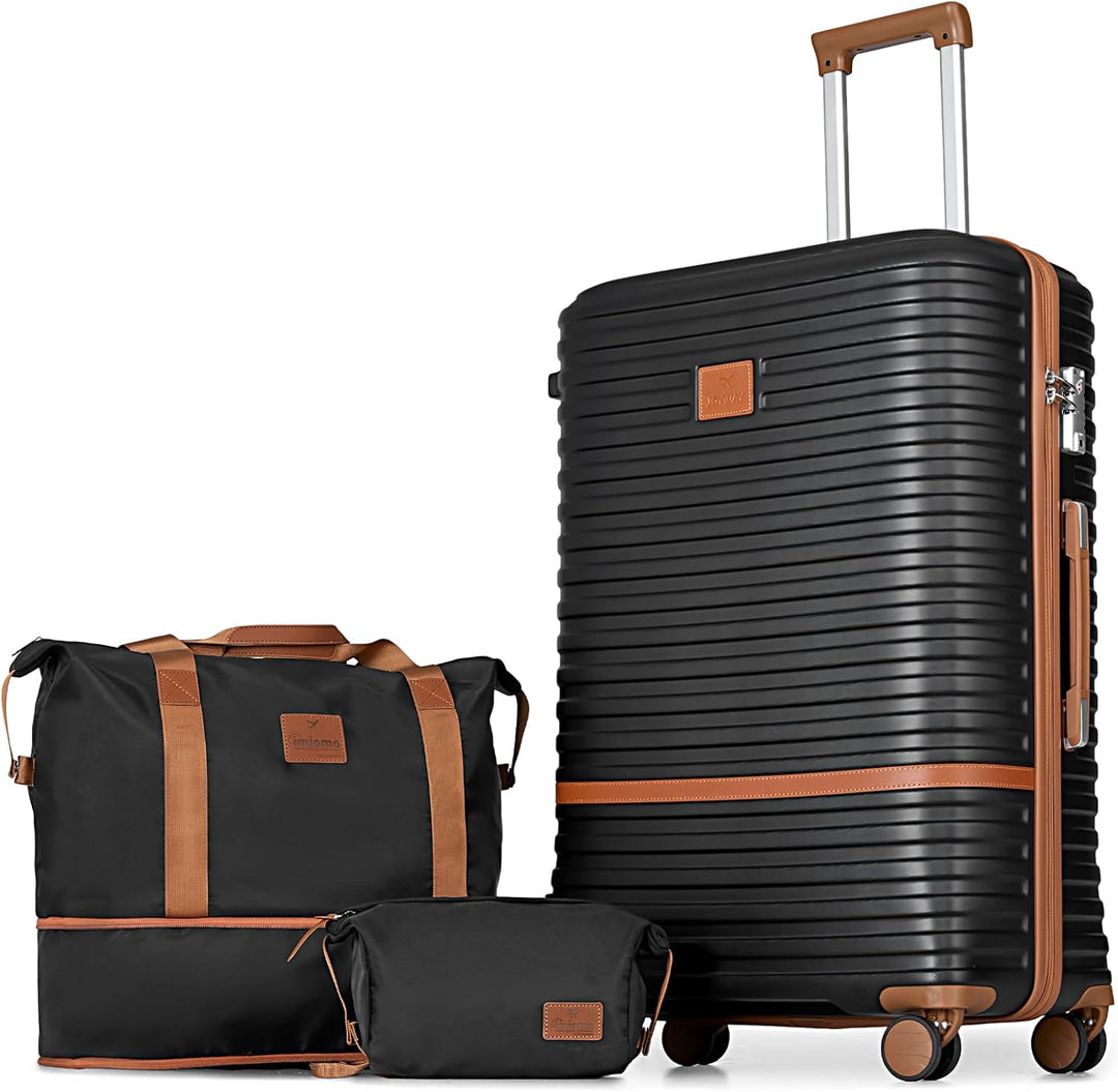 Joyway 28" Koffer Koffer aus ABS-Hartschale, erweiterbares Trolley-Set mit TSA-Schloss und 4 Rollen