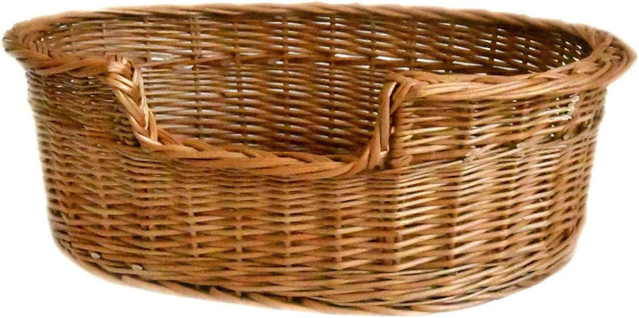 Katzenliege, Hundeliege, Katzenbett, Hundebett Haustier Sofa Liege Bett aus Weide K5-100-7 (BTH 68cm