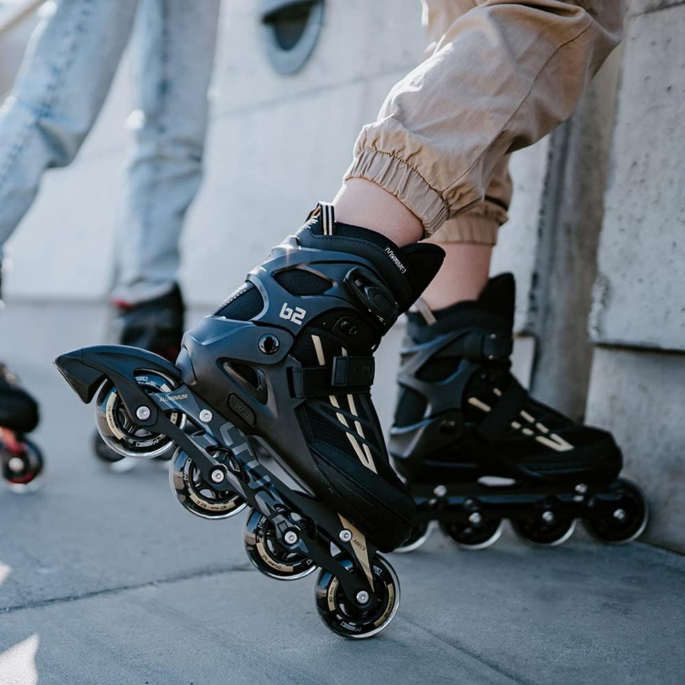 Movino Inline Skates | Cruzer B2/B3/Two | Verstellbare Rollschuhe | Damen Mädchen Jungen Inliner | I