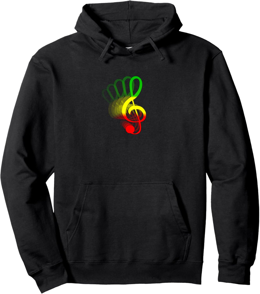 Reggae Musik Afrika Jamaica Rastafari Pullover Hoodie