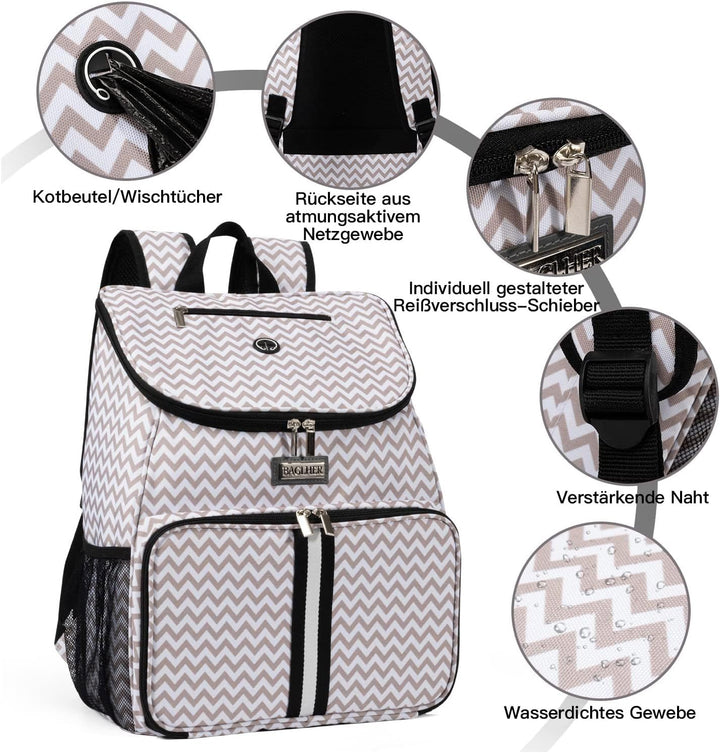 BAGLHER Hunde-Reisetasche, Fluggesellschaften zugelassener Haustierbedarf, Reiserucksack für Hunde m