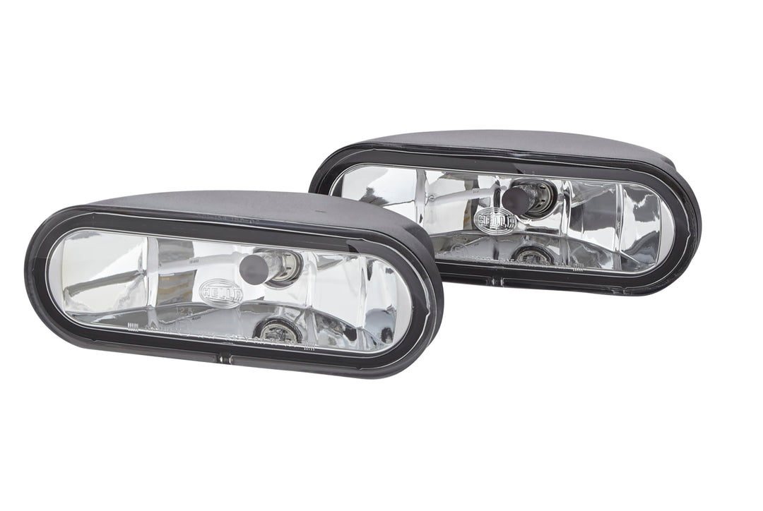 HELLA - FF/Halogen-Fernscheinwerfersatz - FF 75 - 12V - 1FA 008 284-811 Zwei Scheinwerfer Set mit Kl